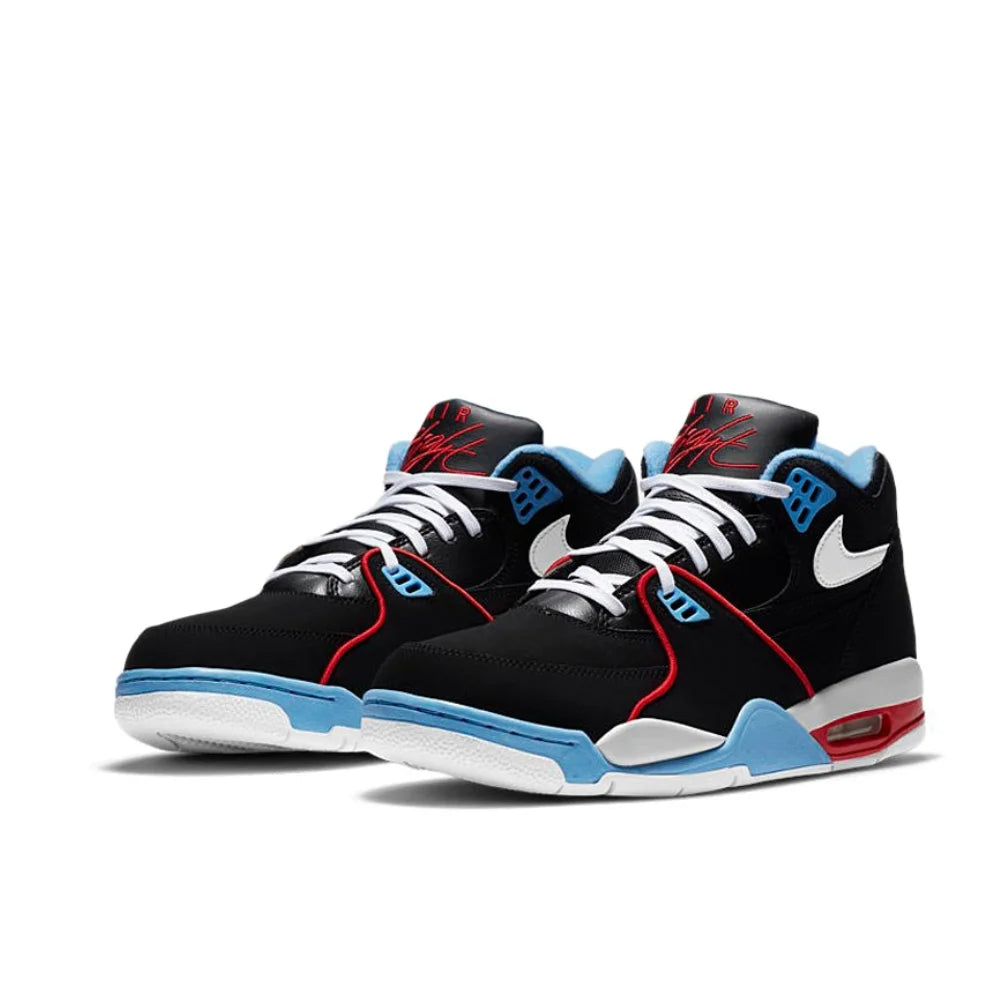 NIKE Flight Legacy men's shoes mid-top jordan 4 air cushion wear-resistant casual basketball sneakers