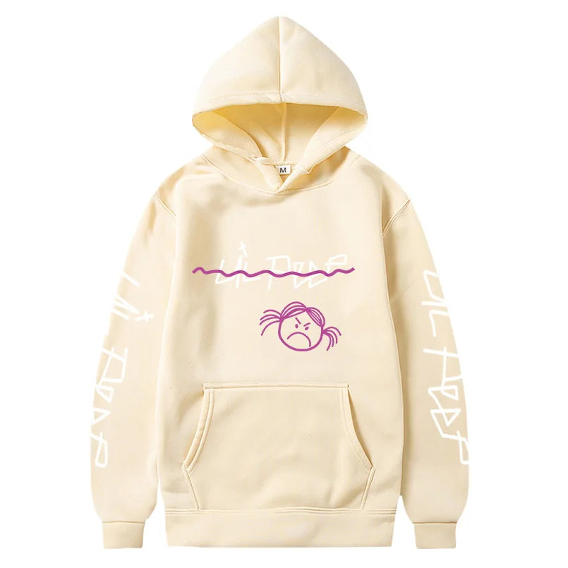 Rapper Lil Peep Hoodies Print Men Woman Oversized Hoodie Hip Hop Hooded Sweatshirts Harajuku Pullovers Unisex Tracksuit Clothing