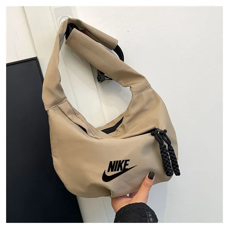 Nike Tech Hip Pack Series Large Capacity Nylon Zip Closure Sport Shoulder Crossbody Belt Chest Bag