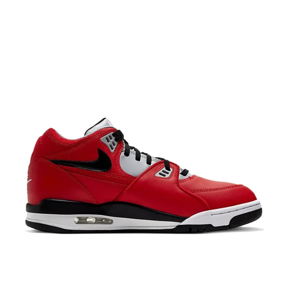 NIKE Flight Legacy men's shoes mid-top jordan 4 air cushion wear-resistant casual basketball sneakers