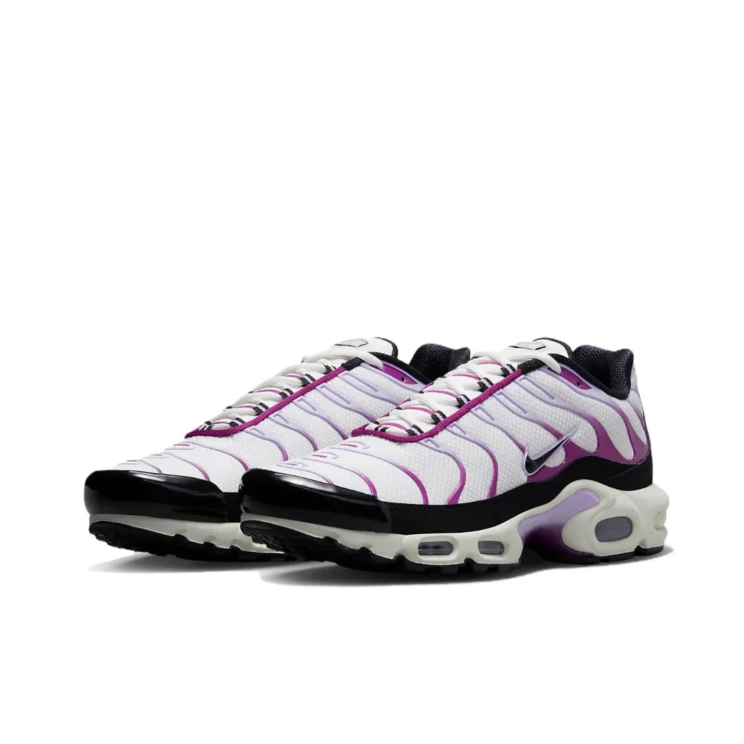 Nike New Air Max Plus TN Men's Sneakers winter Fashionable and comfortable casual shoes Lightweight and wearable Silver&Black