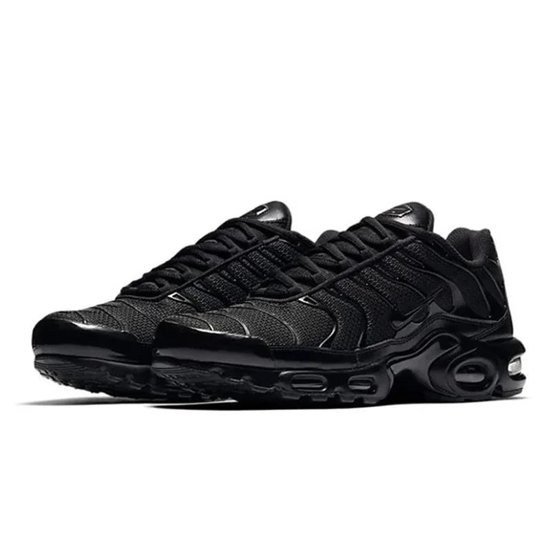 Nike Air Max Plus TN Ultra Triple Black Men Women Sneakers Simple Versatile Breathable Running Shoes