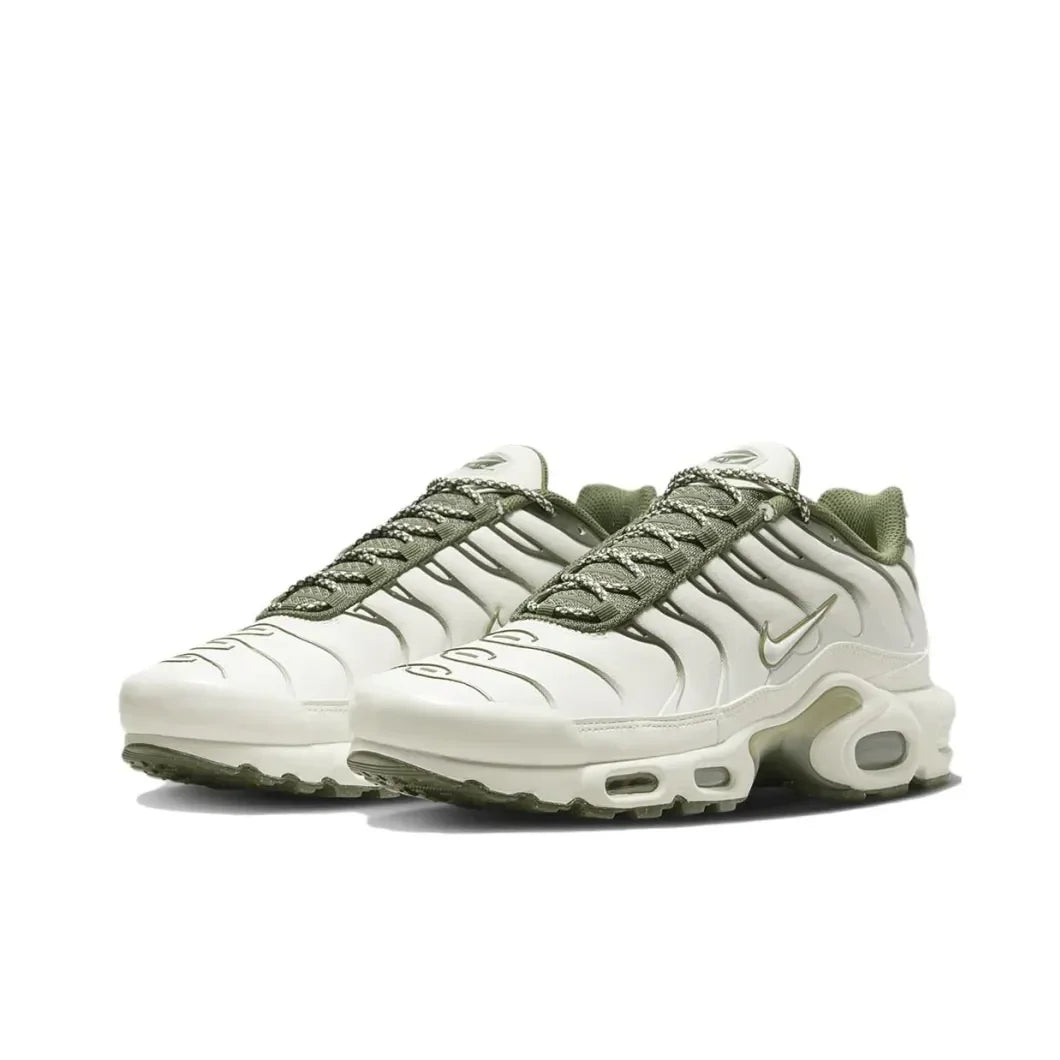 Nike New Air Max Plus TN Men's Sneakers winter Fashionable and comfortable casual shoes Lightweight and wearable Silver&Black