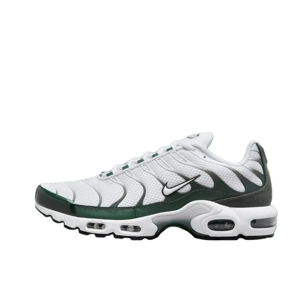 Nike New Air Max Plus TN Men's Sneakers winter Fashionable and comfortable casual shoes Lightweight and wearable Silver&Black