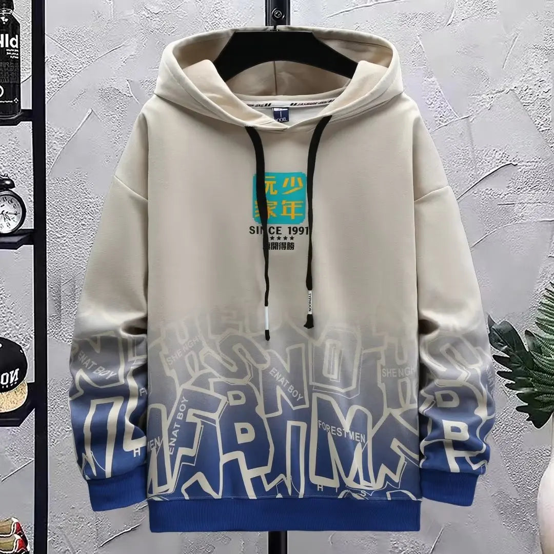 Autumn Men's Hoodies Sweatshirt Japan Cool Long Sleeve  zip up hoodie  High Quality Harajuku High Street Men Clothing Sport Top