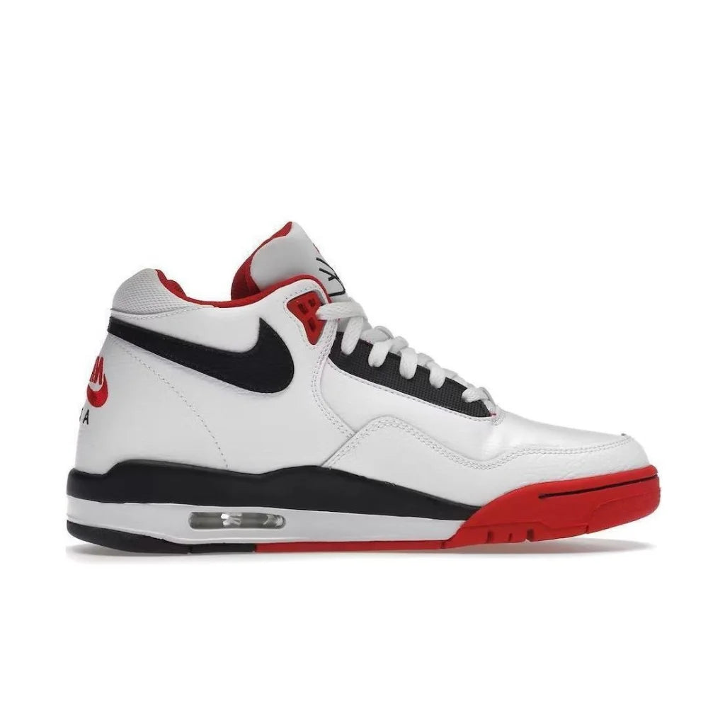 NIKE Flight Legacy men's shoes mid-top jordan 4 air cushion wear-resistant casual basketball sneakers