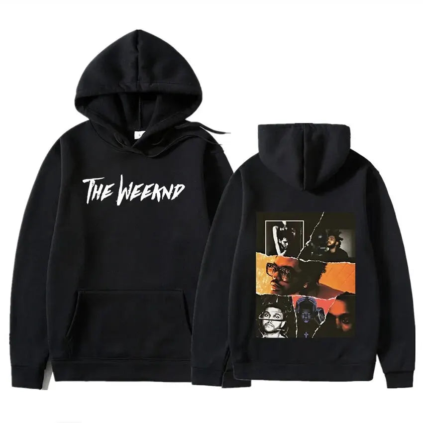 Autumn Singer The Weeknd Print Hoodies Men Women Fashion Casual Sweatshirts Oversized Hoodie Pullovers Tracksuit Unisex Clothing