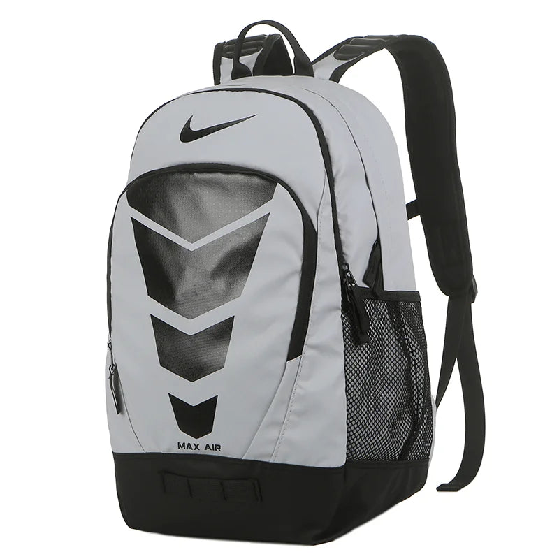 Nike Logo Outdoor Sports Running Cushioning Large Capacity Travel Zipper Closure School Bag Backpack Backpack