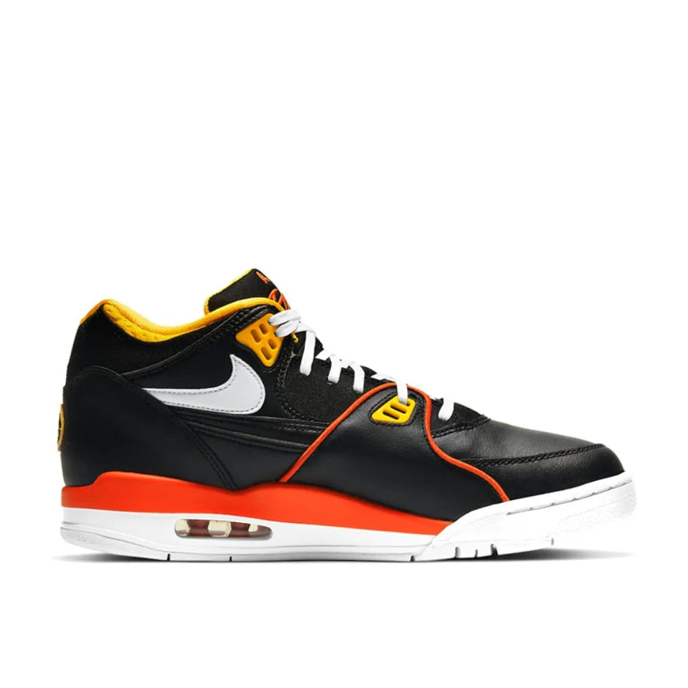 NIKE Flight Legacy men's shoes mid-top jordan 4 air cushion wear-resistant casual basketball sneakers