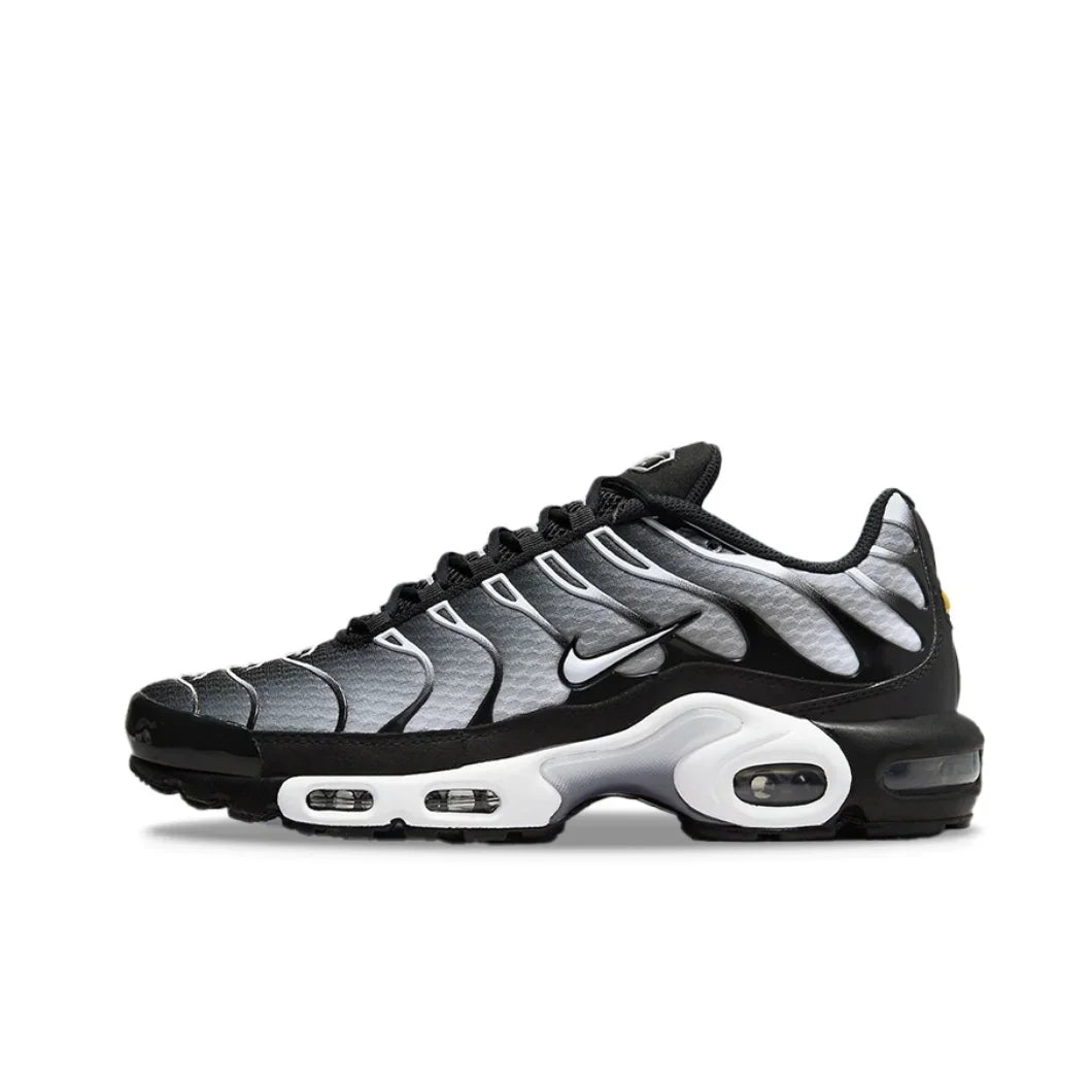 Nike New Air Max Plus TN Men's Sneakers winter Fashionable and comfortable casual shoes Lightweight and wearable Silver&Black