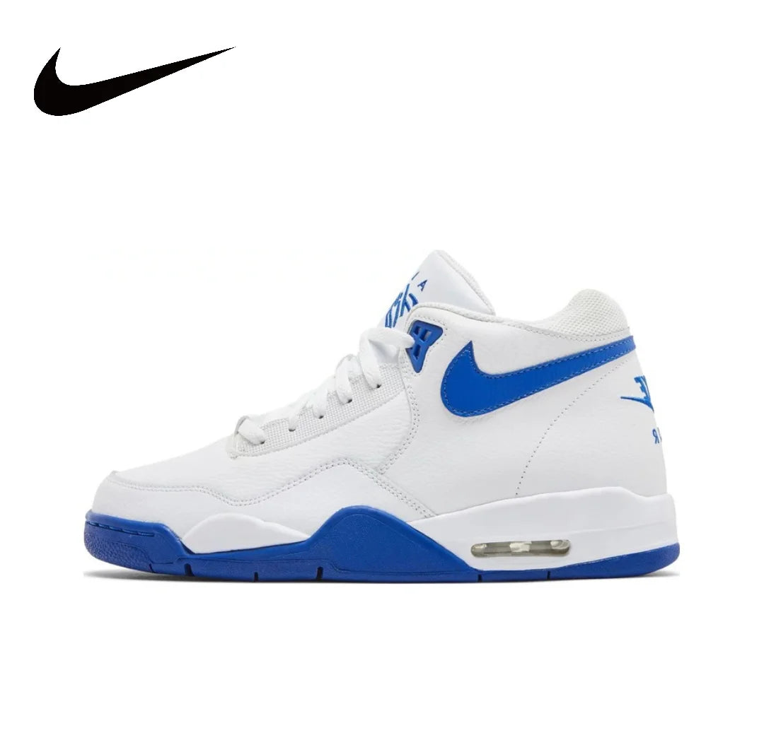 NIKE Flight Legacy men's shoes mid-top jordan 4 air cushion wear-resistant casual basketball sneakers